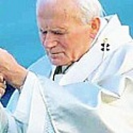 Why is John Paul II on trial in the media today?